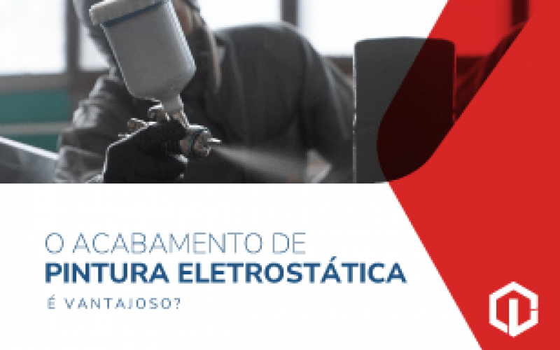 o acabamento de pintura eletrostática