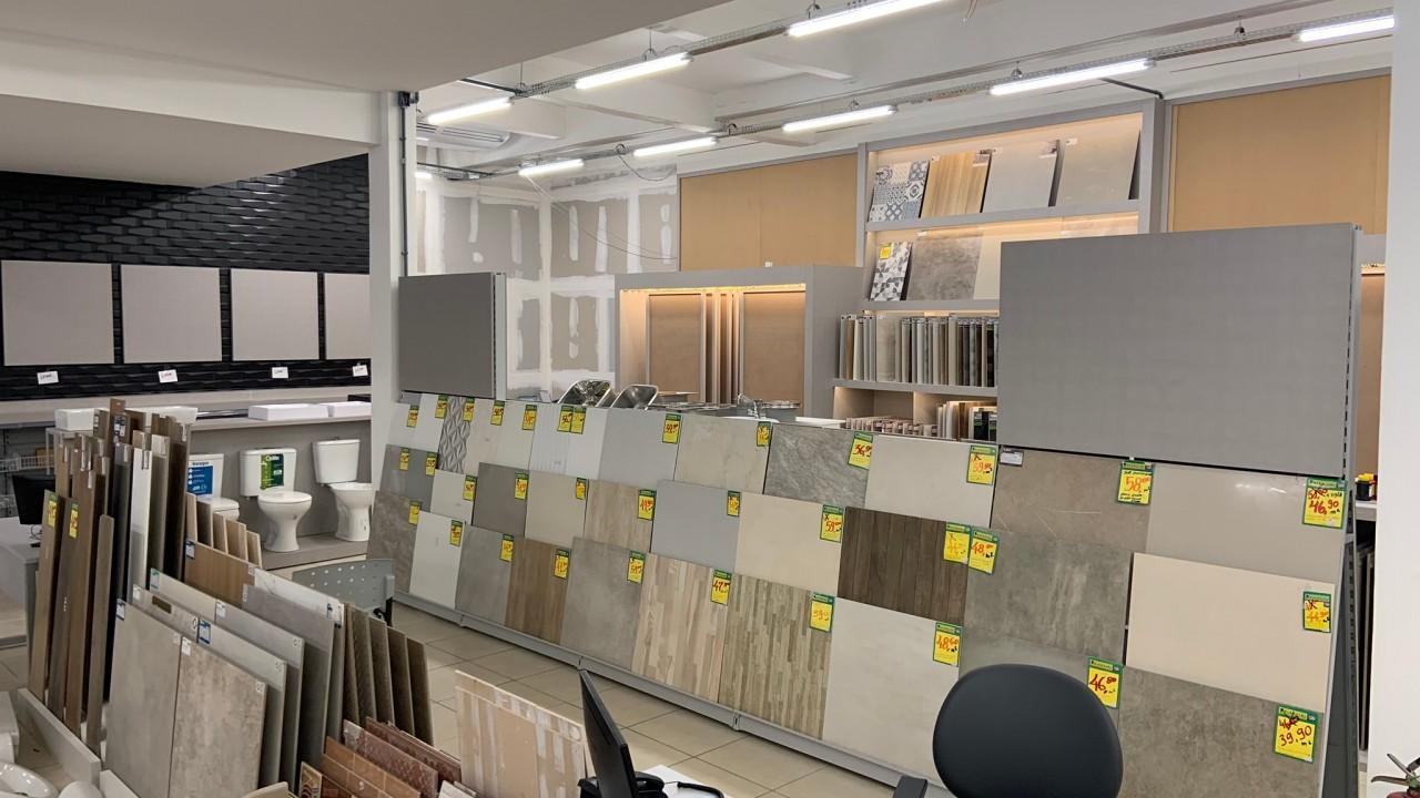 expositor de pisos e cerâmicas