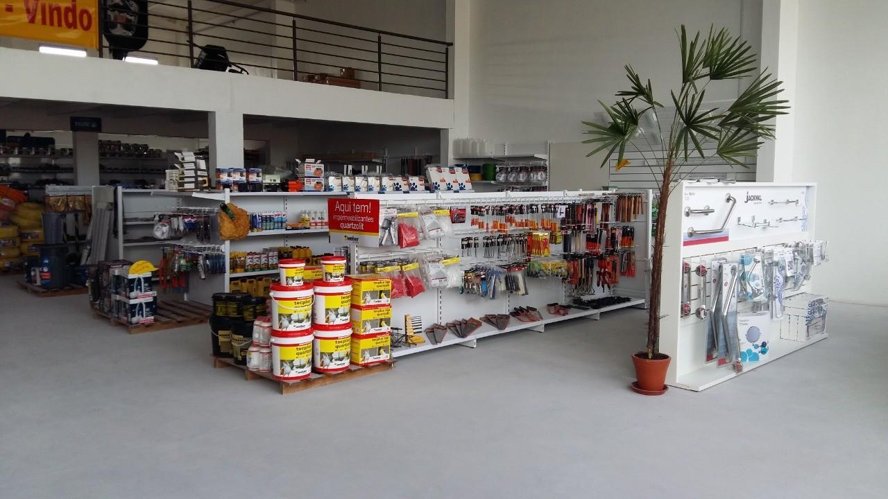 expositor de materiais de construção