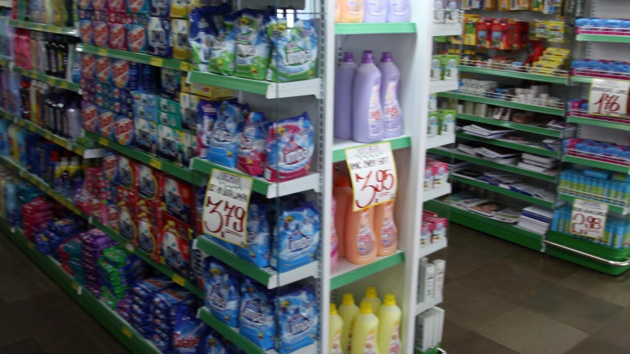 Gôndola para suermercado e padarias